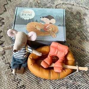 Maileg Mice Big Brother + Raft Set